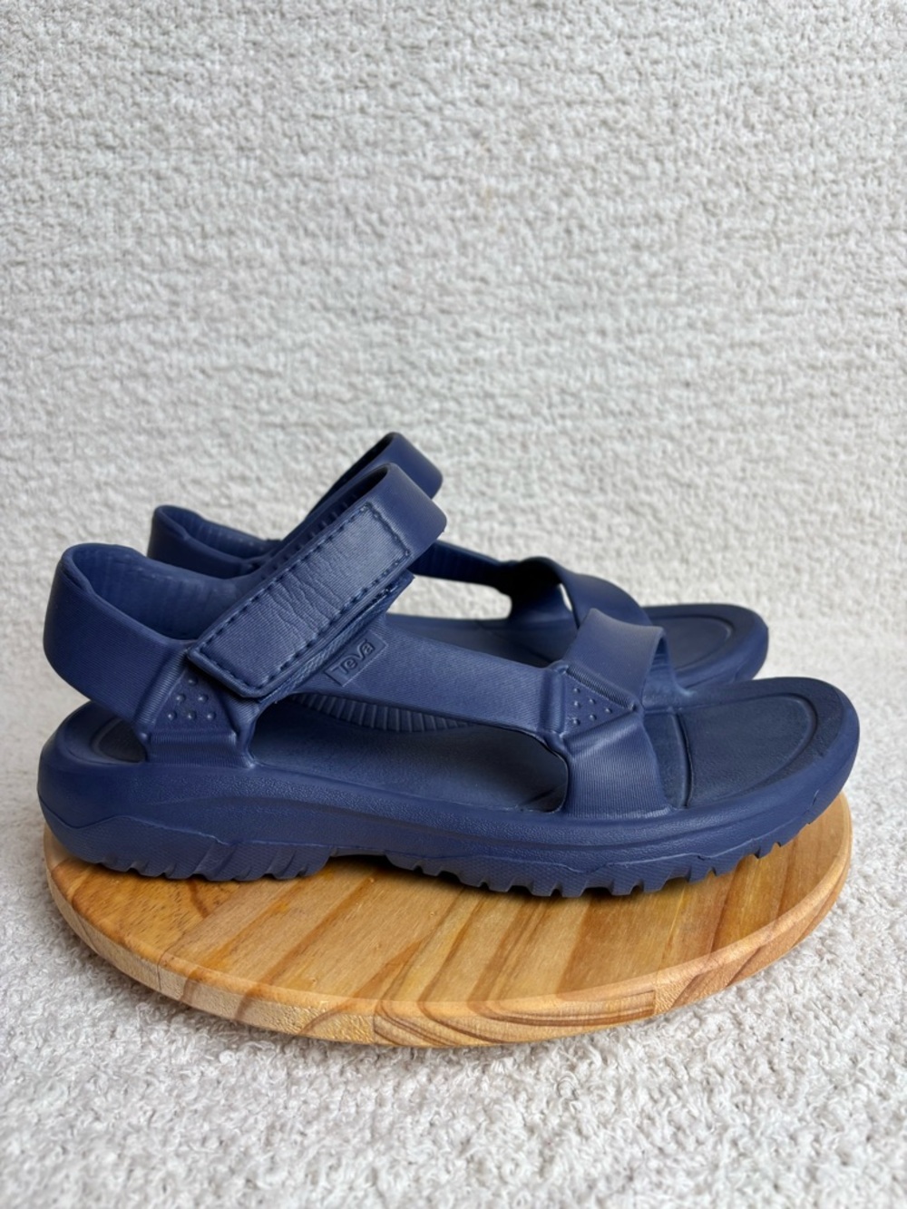 Teva Sandals Mens 7 Womens 9 Blue Hurricane Drift Strappy Open Toe Casual